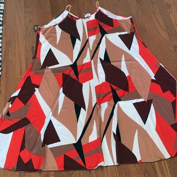 NWT Beautiful Boho Artsy Colorful Maxi Dress!! - Picture 1 of 9